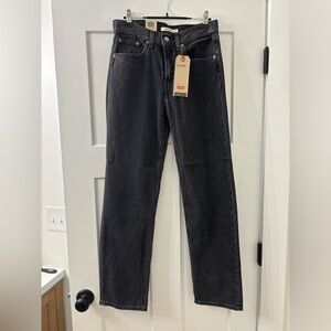 NWT Levi Low Pro Black Denim